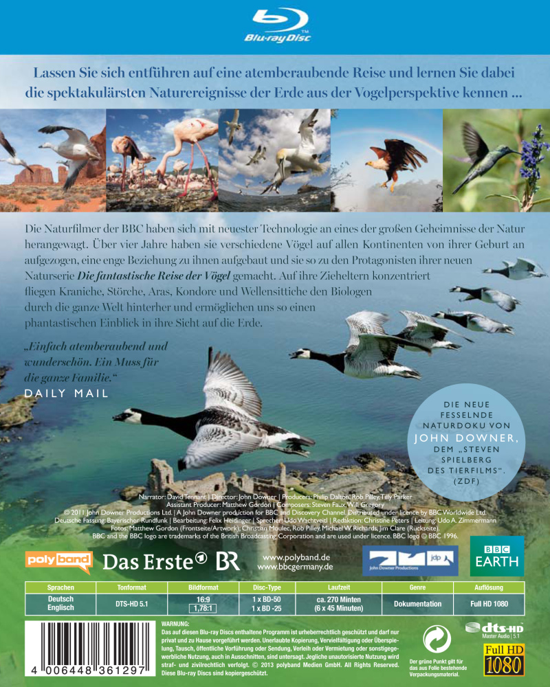 Die Fantastische Reise Der Vögel