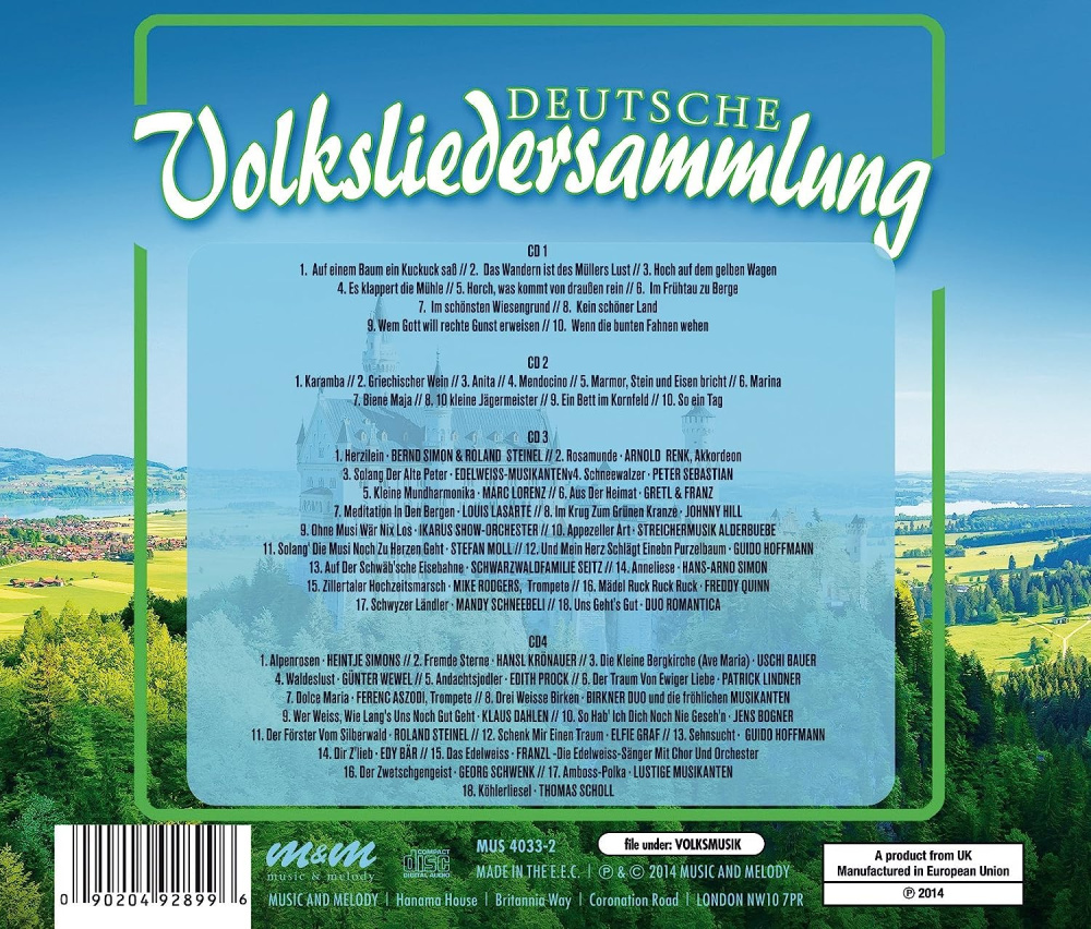 Deutsche Volksliedersammlung