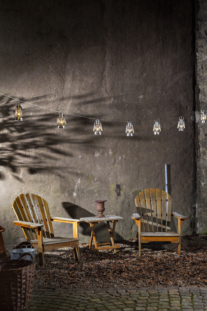 LED Sturmlaternenketten