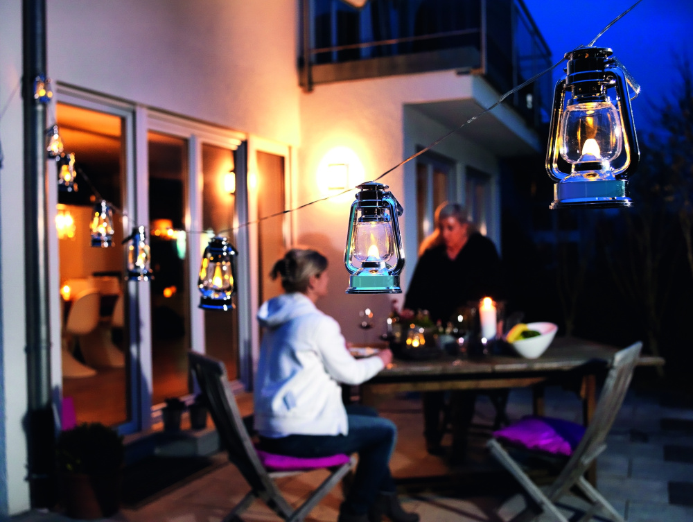 LED Sturmlaternenketten