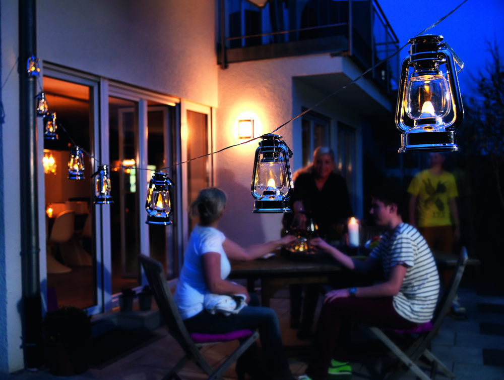 LED Sturmlaternenketten