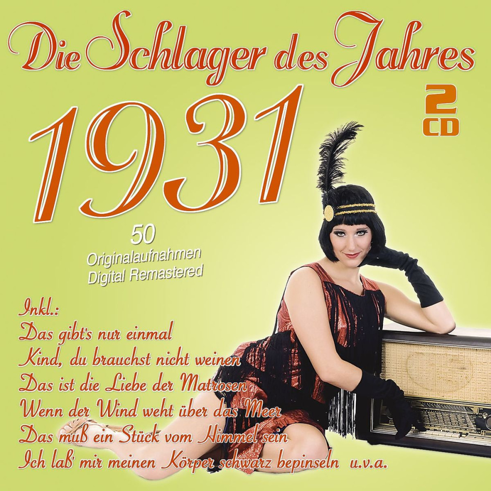 Die Schlager des Jahres 1931